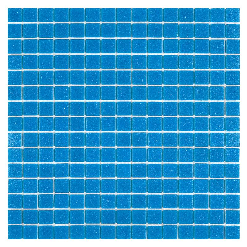 Q-SERIES Q Sky Blue Sklenená mozaika DUNIN (32,7x32,7cm/1ks)
