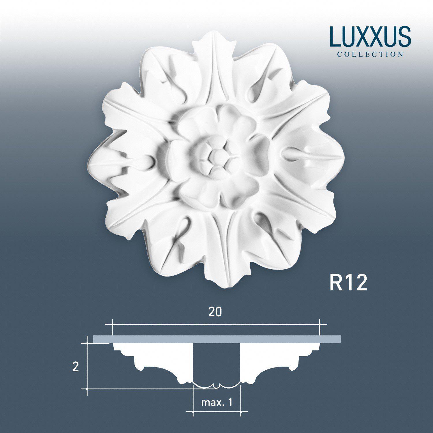 R12 Rozeta ORAC DECOR LUXXUS / ø 19,5 cm x v 1,8 cm