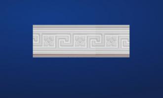 Interiérová dekorovaná lišta 16-G (2bm/ks); 15 x 70 mm