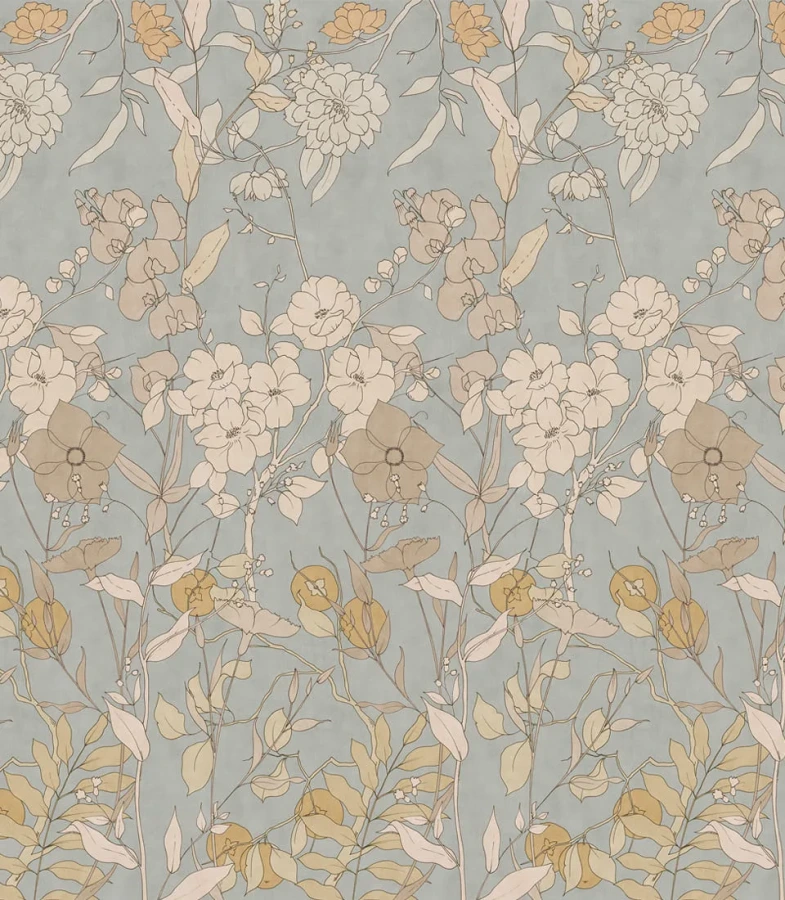 1W109 Panel LN Danza di fiori 318 x 300 h cm (6ks)