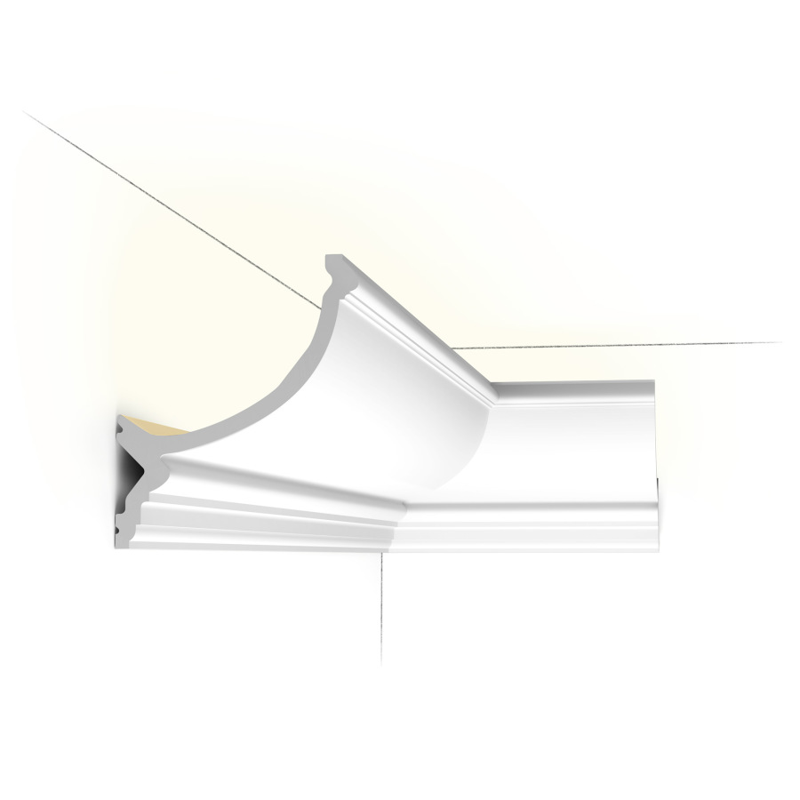 C900 Lišta pre nepriame osvetlenie ORAC DECOR d 200 x š 14,6 x v 17,1 cm