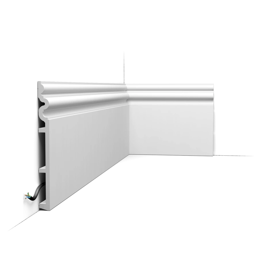 SX193 Podlahová lišta ORAC DECOR d 200 x v 25 x š 2,2 cm