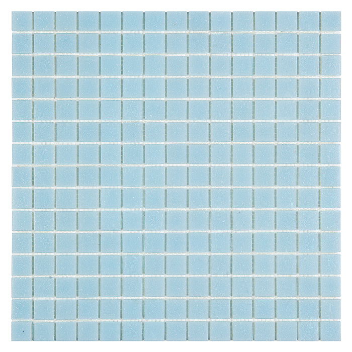 Q SERIES SPA Ice Blue Sklenené mozaiky DUNIN (32,7x32,7cm/1ks)