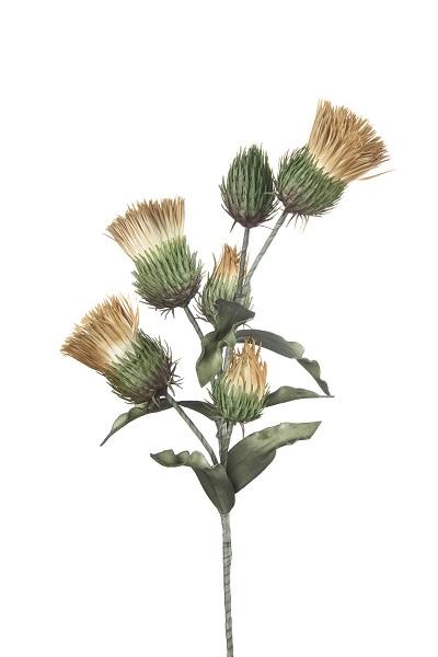 1P202 Umelý kvet Wild safflower LNN 90 h cm (4 ks)