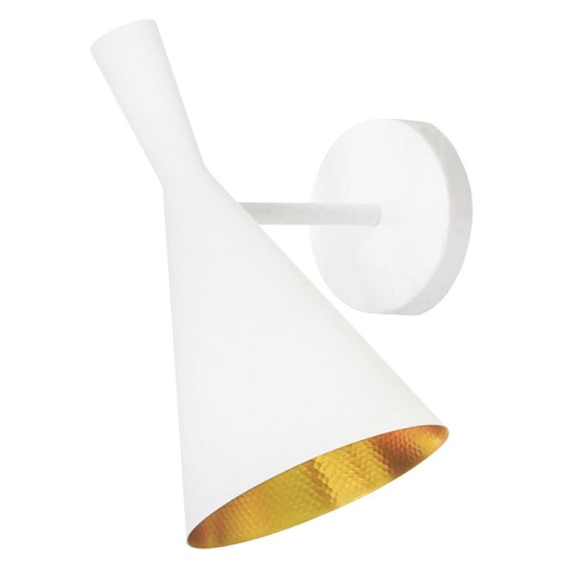 Moderná biela nástenná lampa FOGGI W1 DEKORIKO