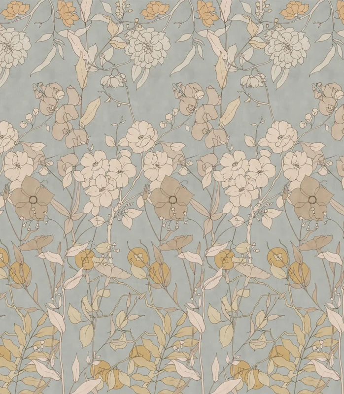 1W109 Panel LN Danza di fiori 318 x 300 h cm (6ks)