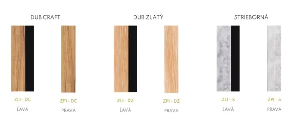 Stenové lamely LAMELIO Asti - imitácia dreva zlatý dub OAK GOLD