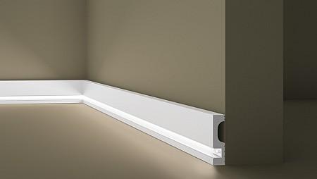 IL11 lišta na nepriame osvetlenie WALLSTYL N&M d 200 x v 8 x š 2 cm