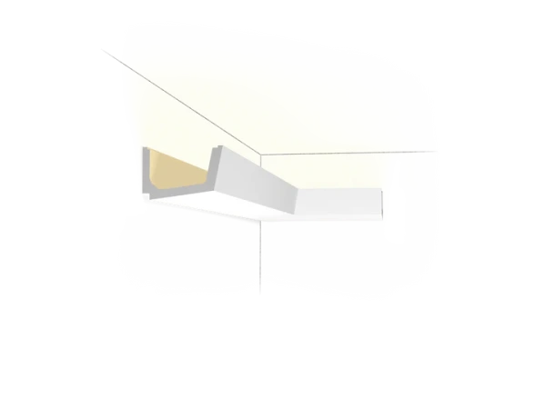 C357 Lišta pre nepriame osvetlenie ORAC DECOR d 200 x š 11 x v 7,1 cm