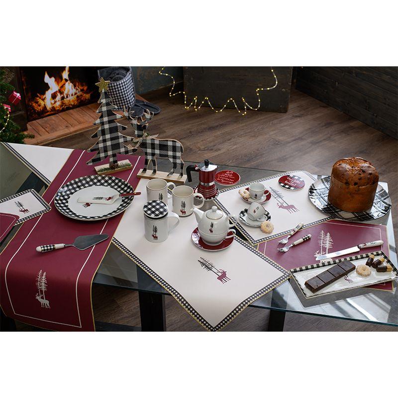 Vianočná štóla na stôl - obojstranná EVVIVA CORTINA