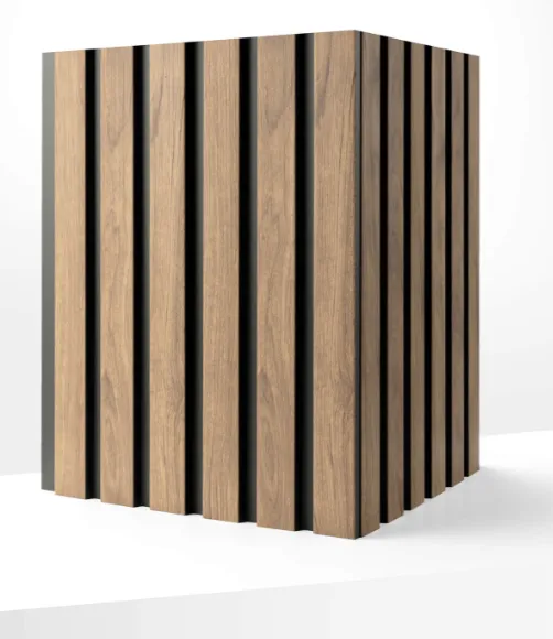 Stenové lamely LAMELIO - Olmo, imitácia dreva remeselný dub, 1ks 12,2 cm