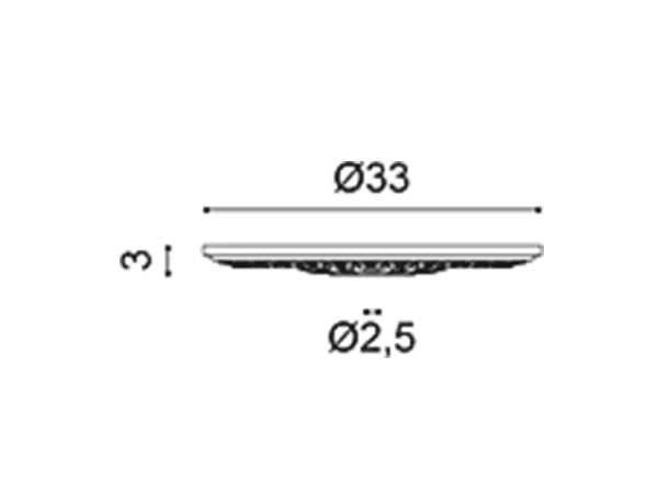 R14 Rozeta ORAC DECOR ø 33,0 v 3,0 cm 1