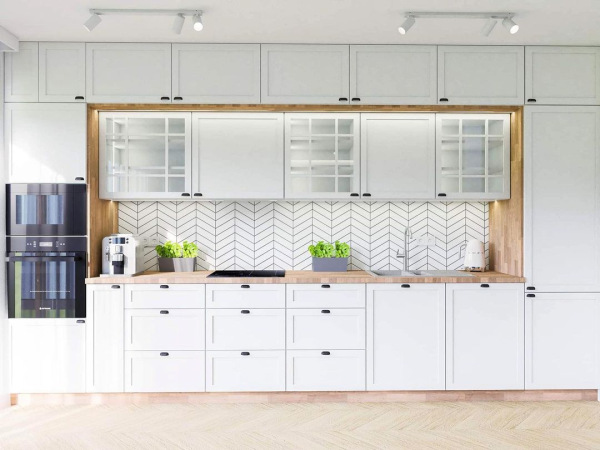 ROYAL CHEVRON White matt Porcelánové mozaiky DUNIN (31,8x22,4cm/1ks) 9