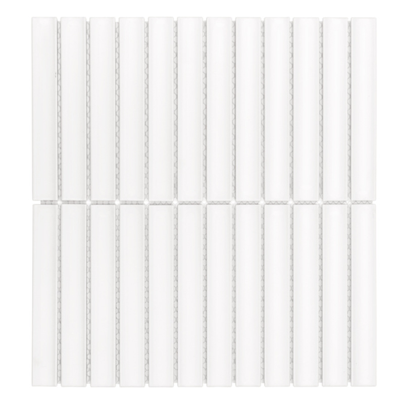 KITKAT White matt Gresové mozaiky DUNIN (29,3x29,7cm/1ks)