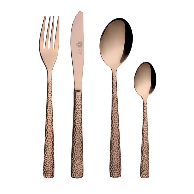 PM0113BZ Príborový set POZZI Hammered cutlery set