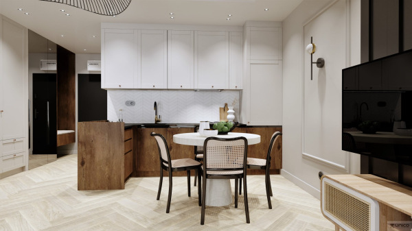 ROYAL CHEVRON White matt Porcelánové mozaiky DUNIN (31,8x22,4cm/1ks) 6