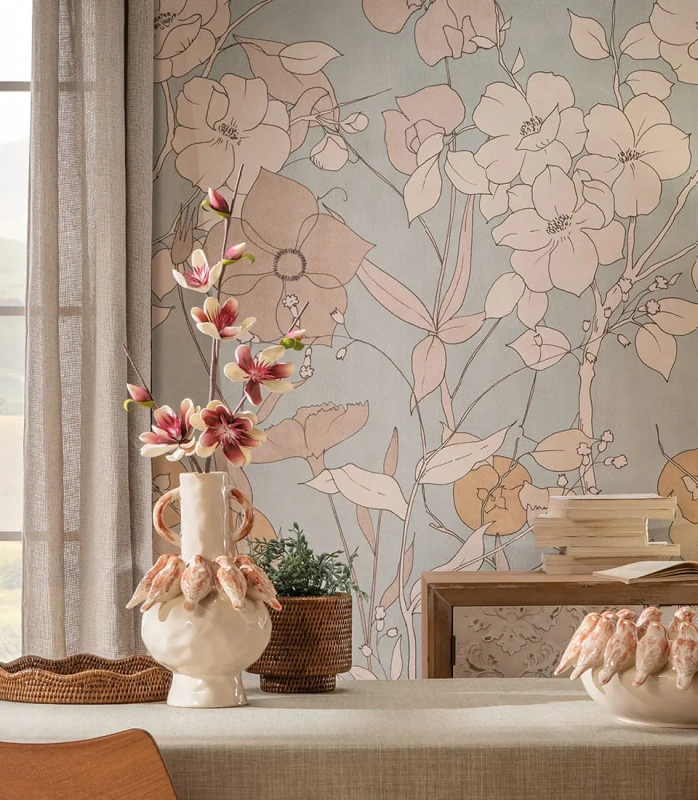 1W110 Panel LN Danza di fiori 424 x 300 h cm (8ks) 2
