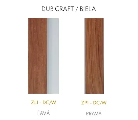 Stenové lamely LAMELIO Olmo - imitácia dreva remeselný dub OAK CRAFT