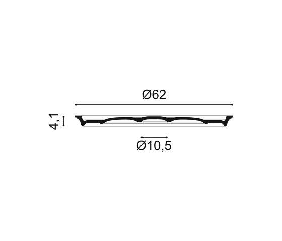 R76 Rozeta ORAC DECOR ø 62 x v 4,1 cm 1