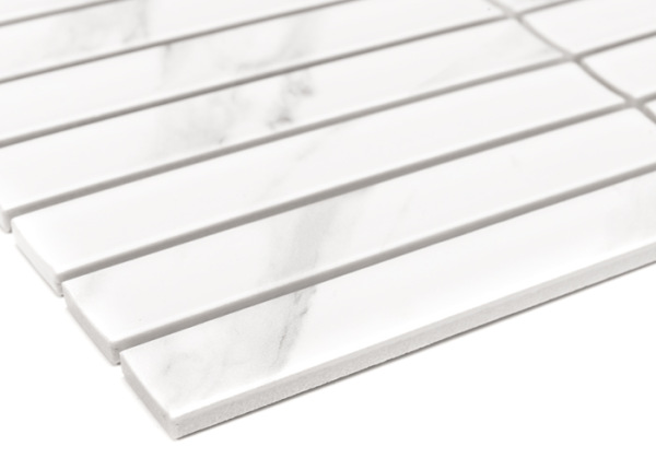 KITKAT White Carrara matt Gresové mozaiky DUNIN (29,3x29,7cm/1ks) 1