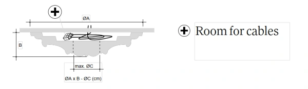 R17 Rozeta ORAC DECOR ø 47 x v 3,5 cm 2