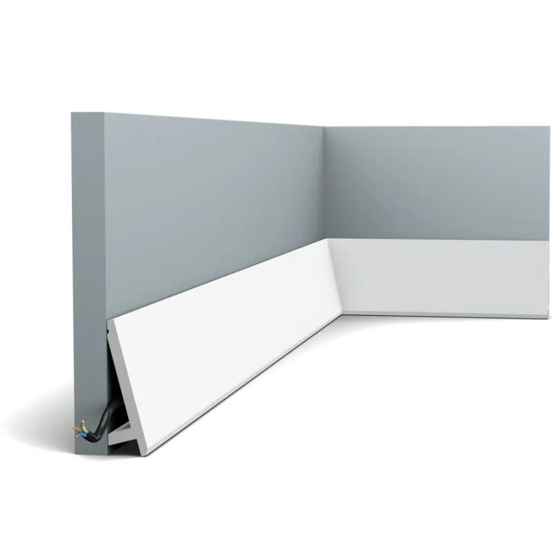 SX179 Podlahová lišta ORAC DECOR Diagonal d 200 x v 9,7 x š 2,9 cm
