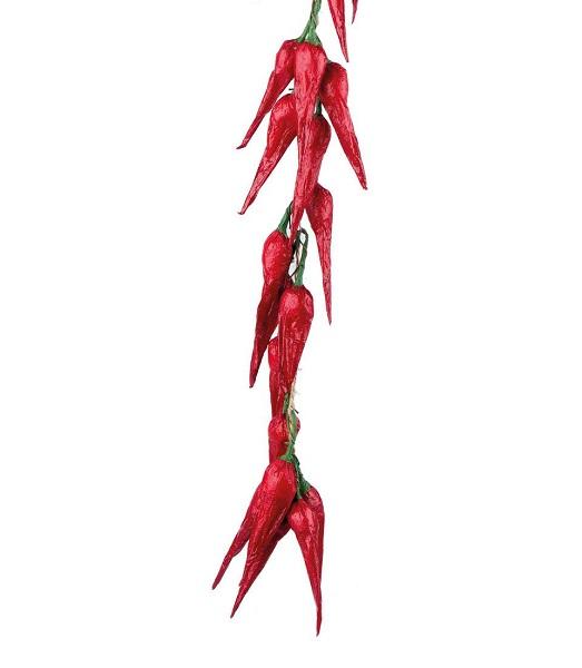 1P137 Umelý kvet Chili pepper LNN 50 h cm (4 ks)