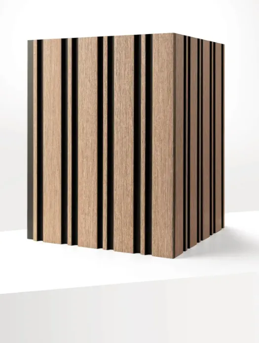 Stenové lamely LAMELIO - Milo, imitácia dreva dub Sonoma, 1ks 12,2 cm