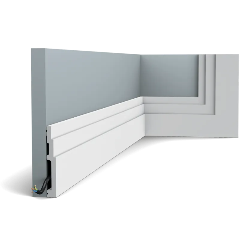 SX180 Podlahová lišta ORAC DECOR High Line d 200 x v 12 x š 1,6 cm