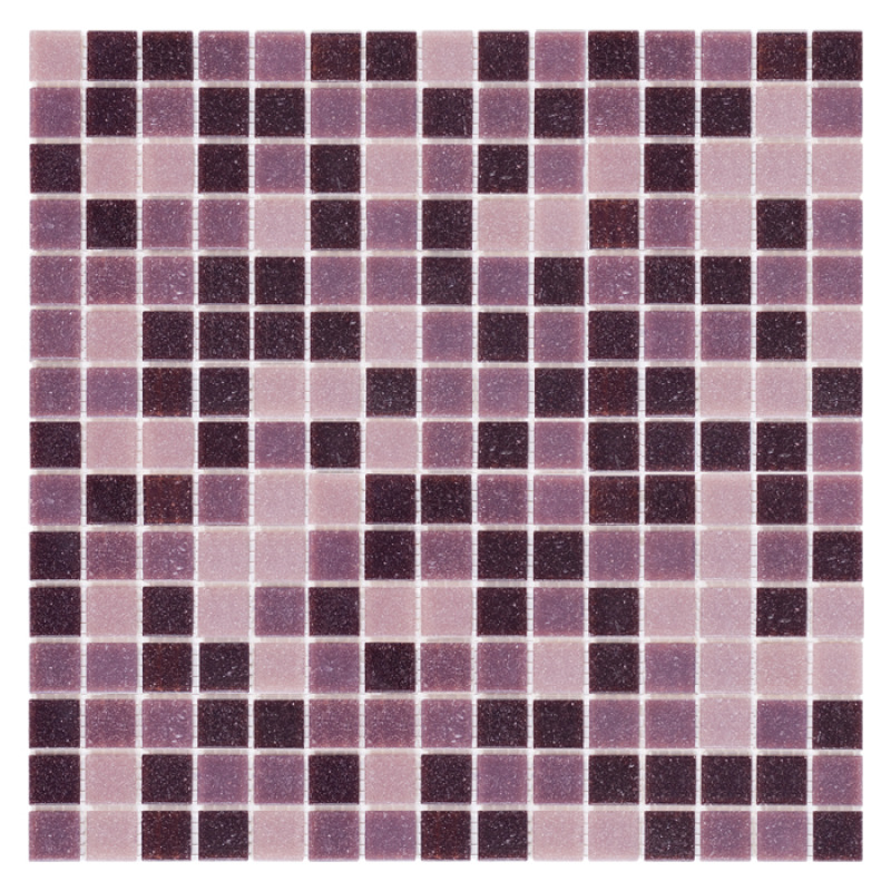 Q SERIES SPA QMX Violet Sklenené mozaiky DUNIN (32,7x32,7cm/1ks)
