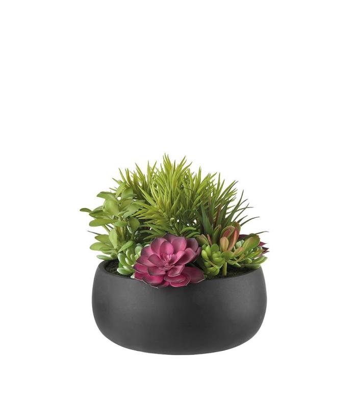 1N102 Umelé rastliny Succulent LNN Ø 24 x 25 h cm