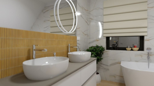 PENNY & TWIG Mr. Twig Gold matt Gresové mozaiky DUNIN (26,8x28,4cm/1ks) 4