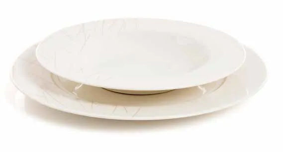 4811 Porcelánový tanier EVVIVA Petra White, set 6ks