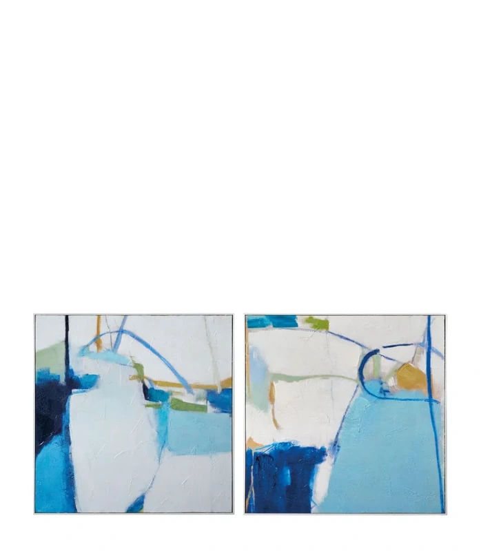 1Q303 Akryl na jutovom plátne v ráme LNN 200 x 100 cm (set2ks) 1