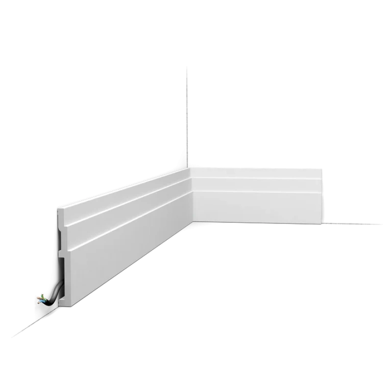 SX180 Podlahová lišta ORAC DECOR d 200 x v 12 x š 1,6 cm