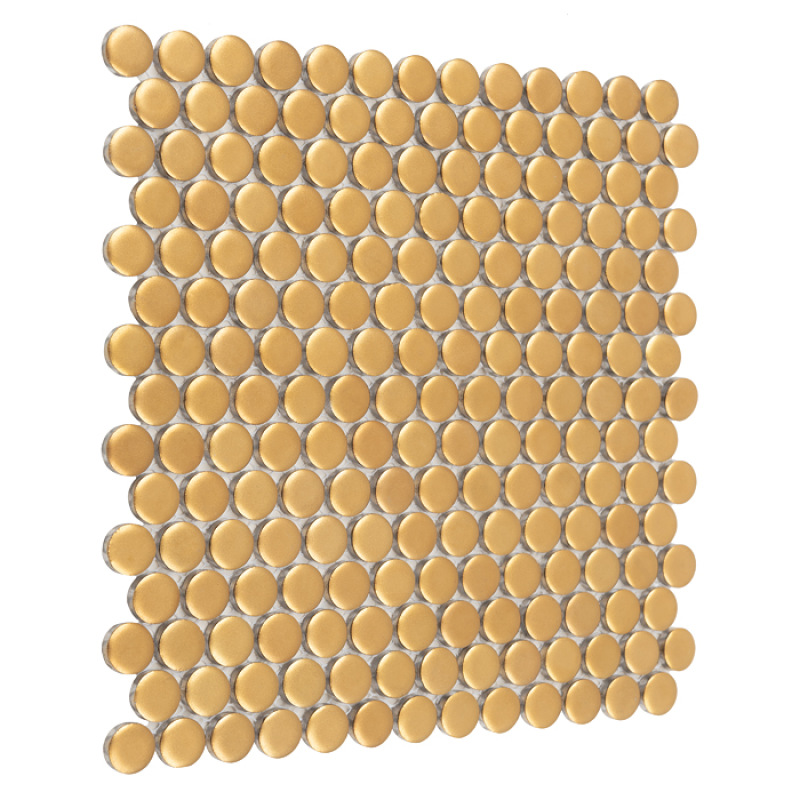 PENNY & TWIG Miss Penny Gold matt Gresové mozaiky DUNIN (27,2x27,4cm/1ks) 2
