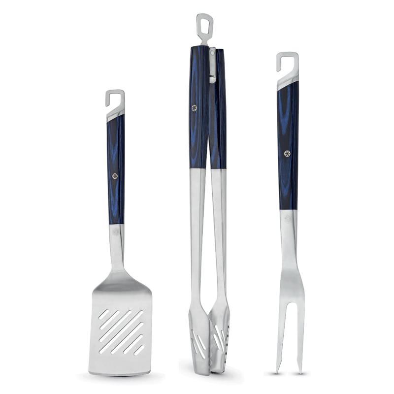 PM0118BLUE BBQ set s taškou POZZI Chef elegance (set 4ks)