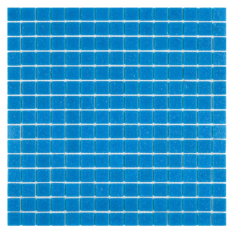 Q SERIES SPA Sky Blue Sklenené mozaiky DUNIN (32,7x32,7cm/1ks)