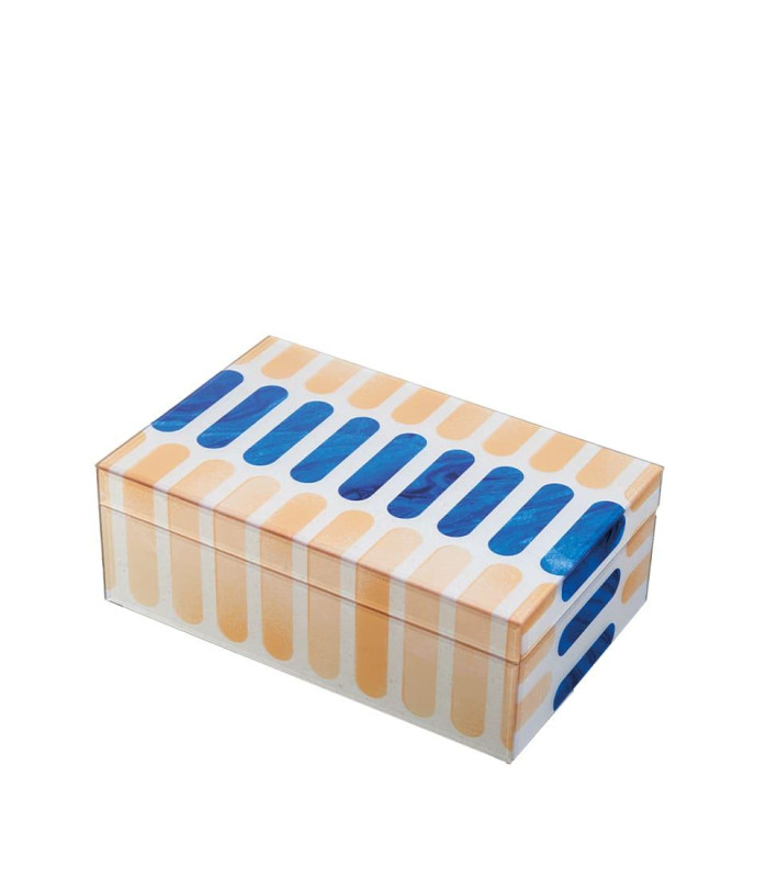 1L151 Sklenená šperkovnica LNN 20 x 12 x 8 h / 28 x 18 x 10 h cm (set2ks) 2
