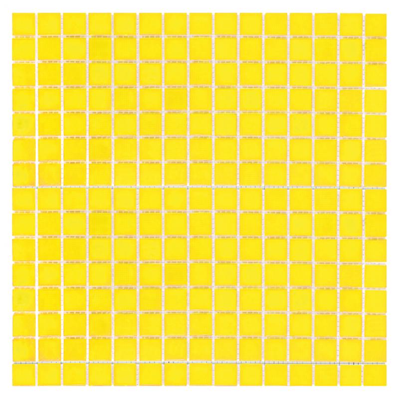 Q-SERIES Q Yellow Sklenená mozaika DUNIN (32,7x32,7cm/1ks)