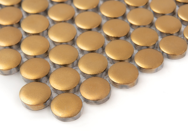 PENNY & TWIG Miss Penny Gold matt Gresové mozaiky DUNIN (27,2x27,4cm/1ks) 3