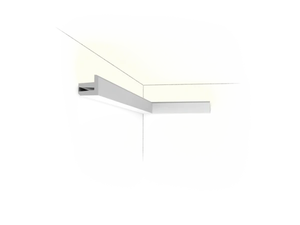 C380 Lišta pre nepriame osvetlenie ORAC DECOR d 200 x š 5,0 x v 5,0 cm