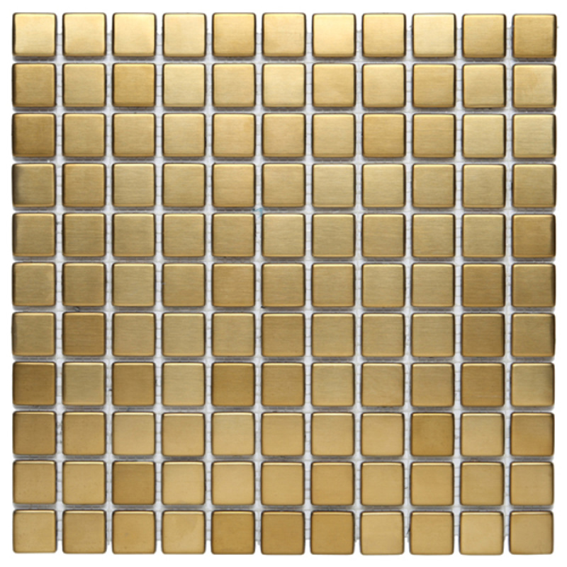 METALLIC Dinox Gold 010 Kovové mozaiky DUNIN (30,5x30,5cm/1ks)