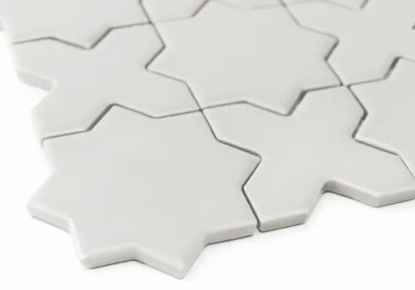HOUSE LOVES Star&Cross Cotton matt Keramické mozaiky DUNIN (30,2x30,2cm/1ks)