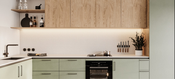 PENNY & TWIG Miss Penny White matt Gresové mozaiky DUNIN (27,2x27,4cm/1ks)