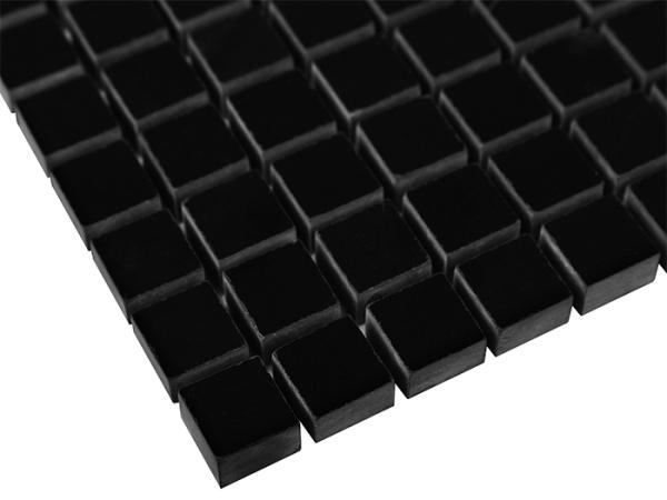 BLACK & WHITE Pure Black 15 Mramorové mozaiky DUNIN (30,5x30,5cm/1ks)