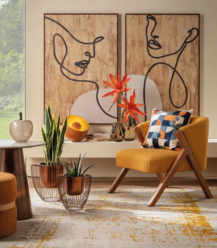 1Q302 Potlač fólie na plátne v ráme LNN 160 x 120 cm (set2ks)