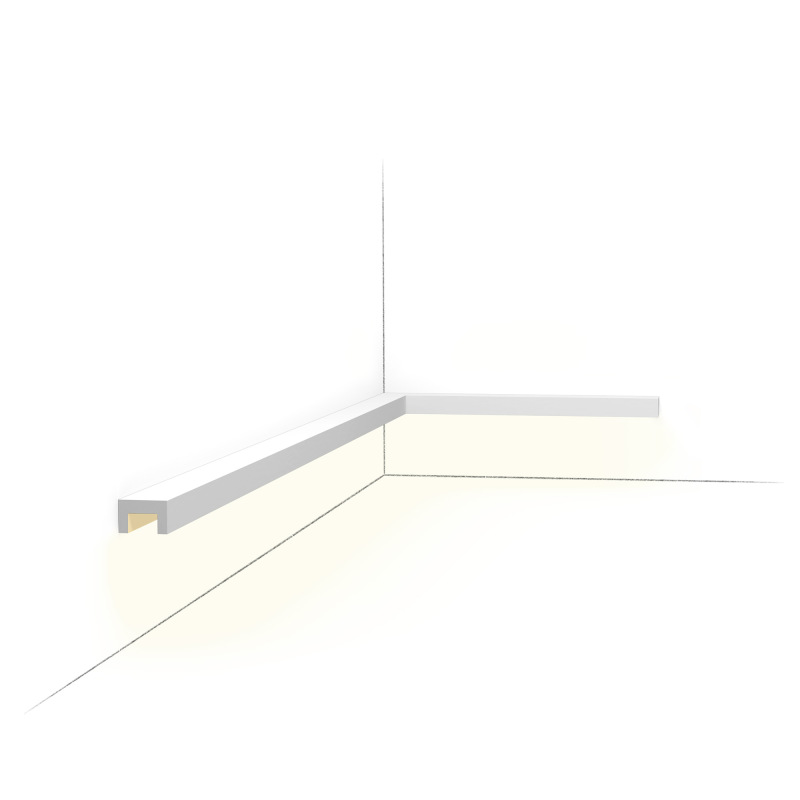 CX190 Lišta pre nepriame osvetlenie ORAC DECOR d 200 x v 2 x š 3 cm