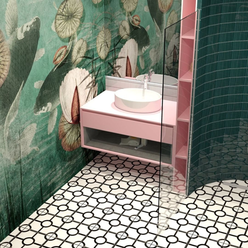 PENNY & TWIG Mr. Twig Bora Gresové mozaiky DUNIN (26,8x28,4cm/1ks) 5