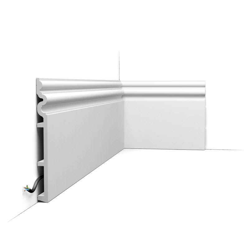 SX193 Podlahová lišta ORAC DECOR d 200 x v 25 x š 2,2 cm